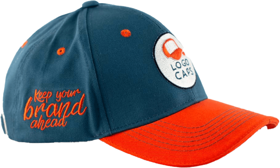 Logo caps branded cap